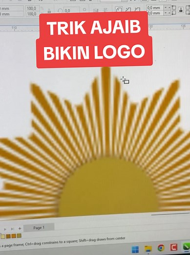 Desain Logo Kreatif dengan Teknik Transformasi di Corel Draw