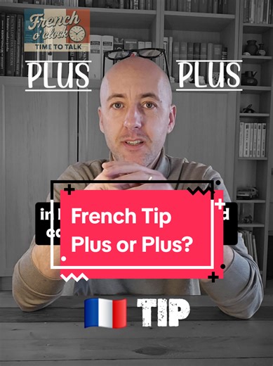 French Tip: Plus or plus (more or not anymore? You can also listen to my slow french podcast to practice your pronounciation with the shadowing method. Listen and repeat, perfect basic exercice for beginners to learn how to speak french faster from A2 to B1 level. #frenchtok #learnfrench #podcasts #Speakfrench #pronounciation