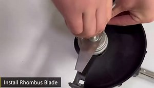 Electric Weed Eater Cordless Weed Wacker Battery Powered, 3-in-1 Brush Cutter/Grass Trimmer/Edger Lawn Tool with 2 x 2.0Ah Battery Operated & 4 Types Blades Stringless Weed Trimmer for Garden & Yard