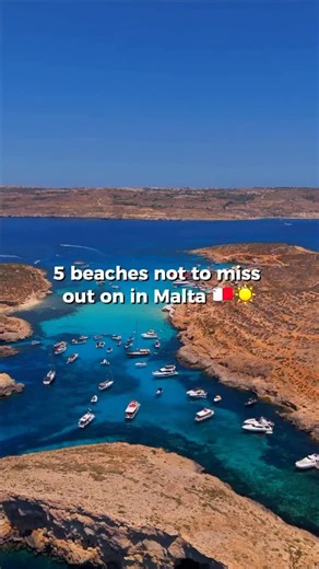 🏖️ 5 Maltese beaches that feel illegal to keep secret 🇲🇹 Save this for your next sunny escape ☀️ 1️⃣ Comino Blue Lagoon Water so blue it looks edited. Perfect for swimming and floating your worries away 💙 2️⃣ Paradise Bay Small, calm and crystal clear. One of the best spots to chill without chaos 🏝️ 3️⃣ Għajn Tuffieħa Wild, natural and famous for fiery sunsets 🌅 Red sand and big views 4️⃣ Għadira Bay Malta’s biggest sandy beach. Easy, spacious and family friendly 🌊 5️⃣ Ramla Bay Gozo Gold