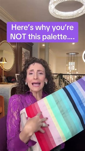Here's why you're NOT this palette... #coloranalysis #colors #colortheory