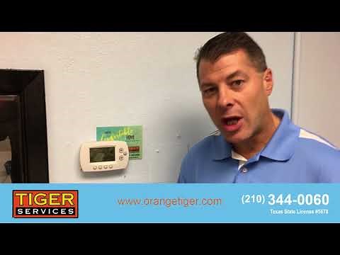 How to change Honeywell thermostat batteries