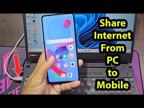 How to share internet from pc to mobile in windows 11