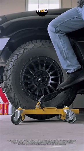Hydraulic wheel dolly tire jack tool: Mobile SUV lift for garage car positioning sytem