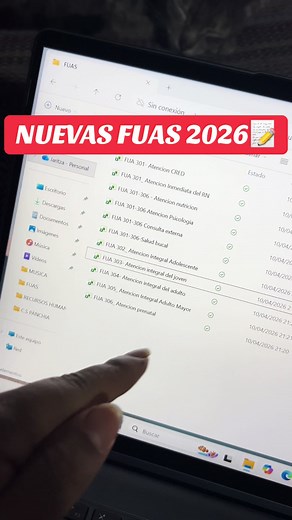 Formato Único de Atención (FUA) Minsa 2026
