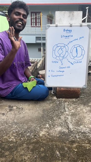 Blacky_Star_74 on Instagram: "Today Biology 🌱Stomata Structure and Function✌️"