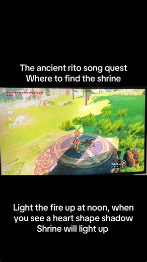 Ancient Rito Song Quest in Zelda: Breath of the Wild