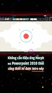 15 Năm về trước chỉ với Hiệu ứng Animation có sẵn của #powerpoint 2010 đã đủ thiết kế Intro xịn sò này 😎 @topfans 9Slide Quang Huy | 9Slide - Khóa học thiết kế Powerpoint dành cho Thuyết trình và Truyền thông