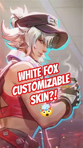 WHITE FOX NEW CUSTOMIZABLE SKIN IS CLEAN! 🤯 #marvelrivals