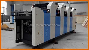 [Hot Item] Auto Four Colors 1 2 3 4 Colors Sheet Offset Press Printing Machine for Paper