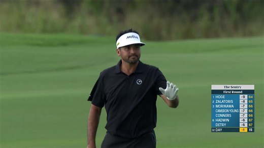 Jason Day's well-judged wedge leads to birdie at The Sentry