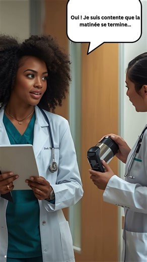 French in Action: A Coffee Break with Doctors!#shorts #subscribe