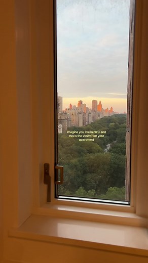 The dream 🤍 #nyc #nycviews #nycapartment #centralpark #nyclife | nyc