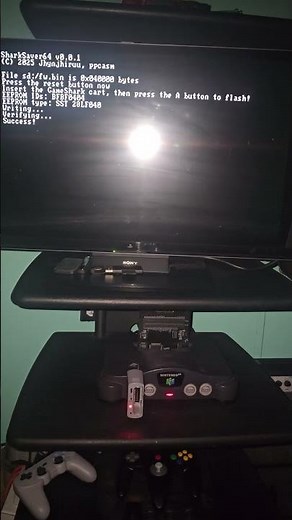 Fix N64 gameshark with a flash cart