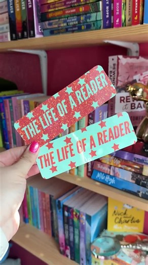 The Life of a Reader – Glitter & Star Bookmark Set | Bookish Gift | Bookmarks | - Etsy