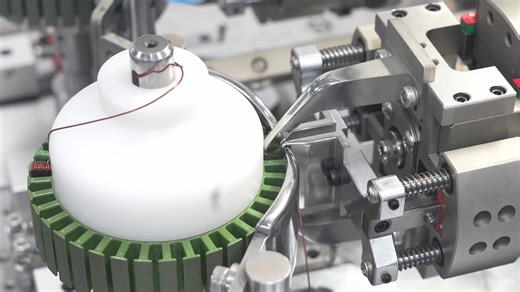 PS-W215精密排线绕线机绕组100MM外径定子