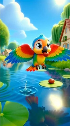 He cried… and happiness flew back to him #kidsstory #cartoon #ai #moralstory #aistory #likeforlikes