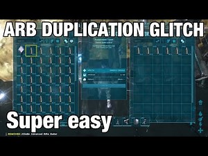 *NEW* ARB DUPLICATION GLITCH (ARK SURVIVAL EVOLVED) *still in the testing*