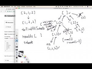 LeetCode Tutorial 90. Subsets II