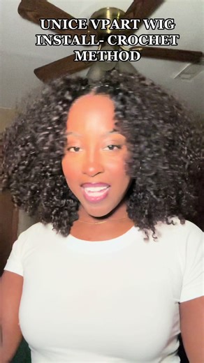 Crochet method for my girls who dont want any leave out. Wig on my linktree in instagram bio ✨ #unicevpart #unicevpartwig #unicewig #unicewiginstall #unicehairupartwig