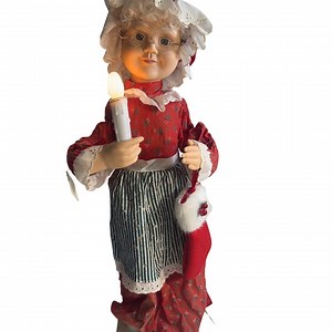 Vintage Telco Motion-ette Mrs. Santa Claus Animated Figure Candle Christmas - Etsy