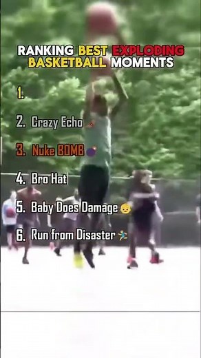 ranking the best exploding basketballs 🏀 💥