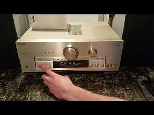 Technics SA-DA20 Receiver Demo