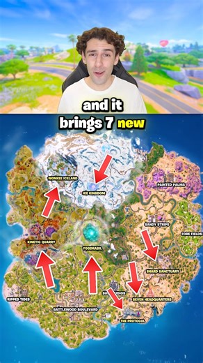 Fortnite Chapter 7 Season 2 Map REVEALED?! 🔥👀