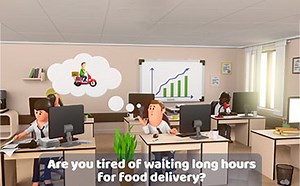 Food Delivery App Promotion | Renderforest