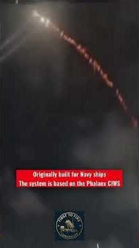 C-RAM Defending Erbil Air Base | 4,500 RPM Drone Interceptor