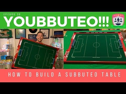 How To Build a Subbuteo Table