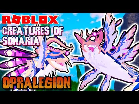 Roblox Creatures Of Sonaria - OPRALEGION Showcase! New DEV Creature!