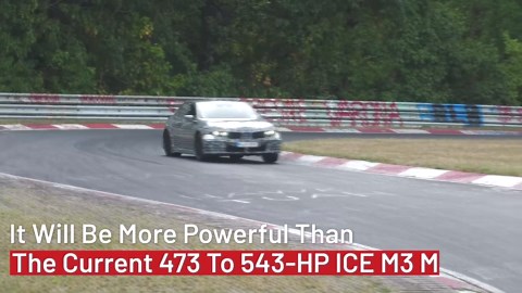 BMW M3 Electric Prototype Spotted During Pre-Production Testing