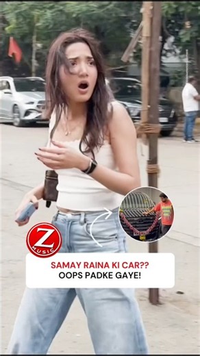 Medha Shankr Spotted in Samay Raina’s Car, But What Happened After She Noticed the Paparazzi? 😱😵😳