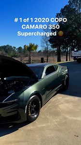 Yes only 1 in this paint code! #001 2020 Chevrolet Copo Camaro 350 Supercharged 🔥 #copo #copocamaro #dragster #loud #exhaust #racecar #rare #collection #seautosolutions | JT Smelley