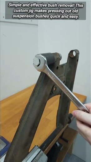 DIY jig makes suspension bush removal simple.