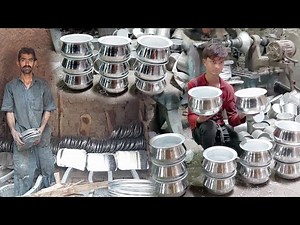 Manufacturing Of Stainless Steel Utensils