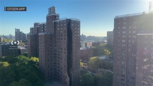 Video shows aftermath of incinerator shaft collapse at Bronx building