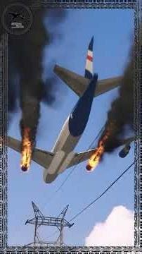 Passenger Jet Crash Shock