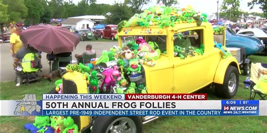 50th Frog Follies kicks off first day