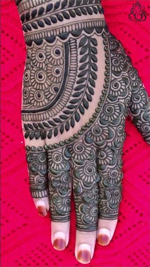 Back Hand Mehndi Design | Stylish Henna Mehndi Art