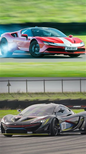 Ferrari SF90 v/s McLaren P1 GTR