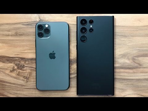 Samsung Galaxy S22 Ultra vs iPhone 11 Pro