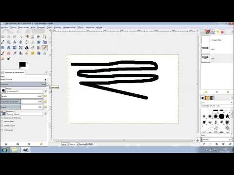 GIMP: Lápiz y opciones