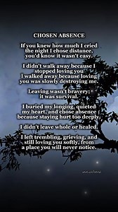 Chosen absence #quotes #relationshiptalk #heartfelt | Ummi Salamah