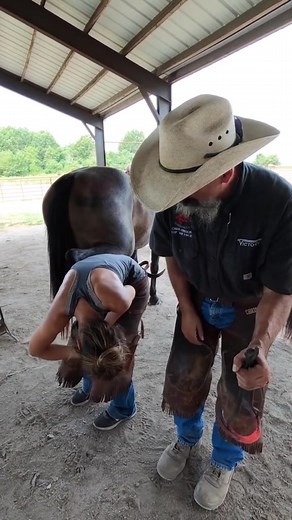 390K views · 3.2K reactions | Heart land horses - Apprentice program  Hoof on fire  #foryou #satisfying #Fyp #Horse #learning #education #farrier #blacksmith | The Real Players Inside The Backstretch | Facebook