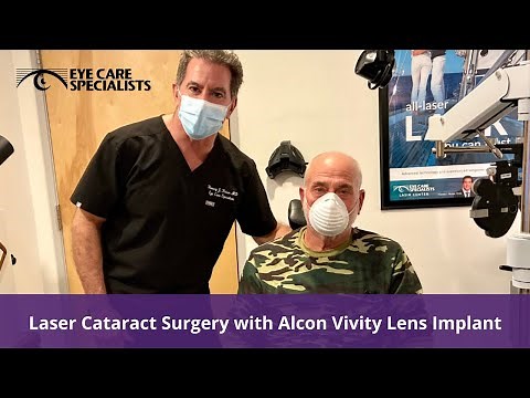 Laser-Assisted Cataract Surgery with Alcon Vivity Lens Implant - 1st in Pennsylvania