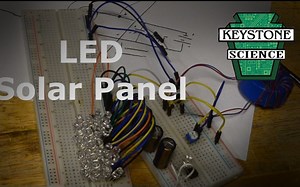 用LED阵列做太阳能电池板