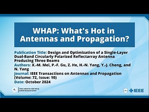 Design and Optimization of a Single-Layer Dual-Band Circularly Polarized Reflectarray Antenna