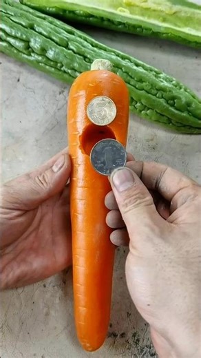 🥕 "If you hide it like this, no one will be able to find it 🌶️🤯 #shortsfeed #shorts #trending #ja...